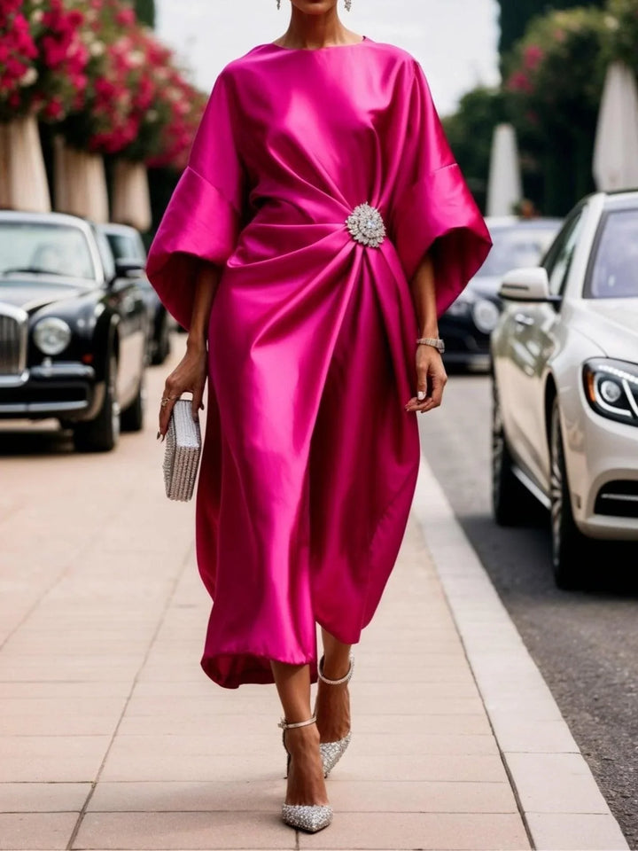 Ivonne | Draped Evening Gown
