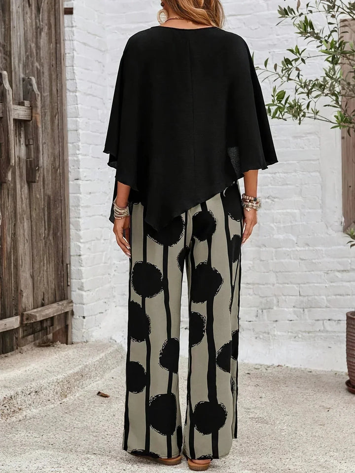 Noelle | Comfortable Elastic Waist Two-Piece Set