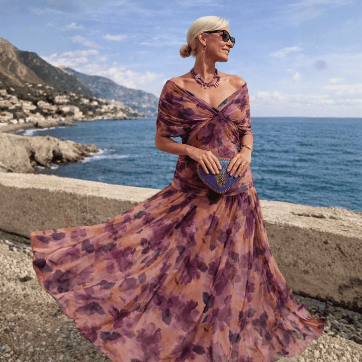 Charlotte | Long Off-Shoulder Dress