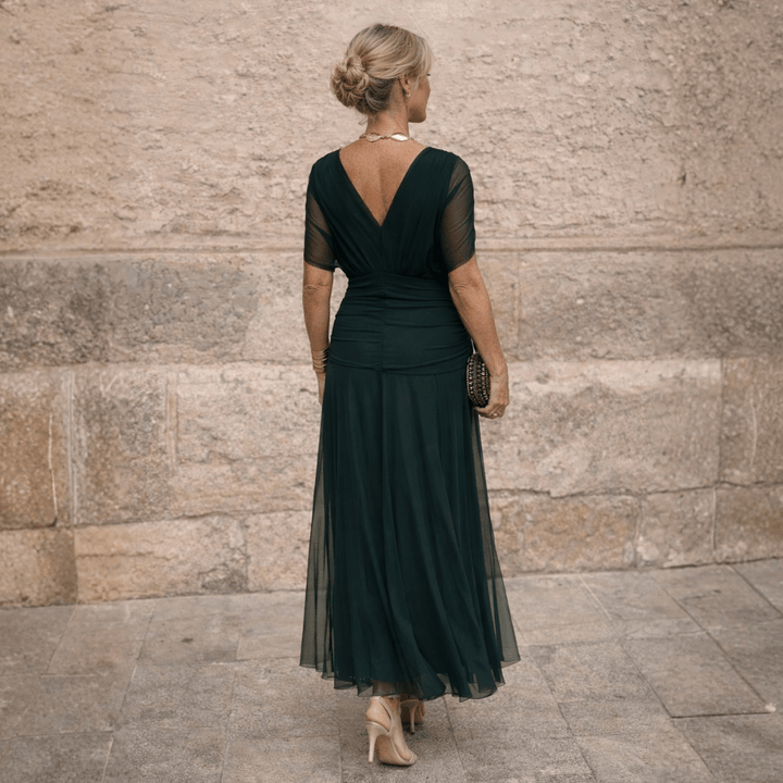 Charlotte | Long Off-Shoulder Dress